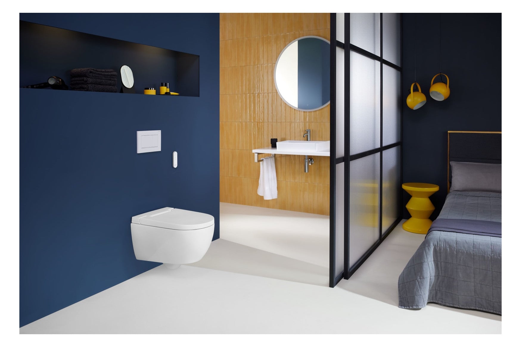 Geberit AquaClean Alba WC-Komplettanlage Wand-WC